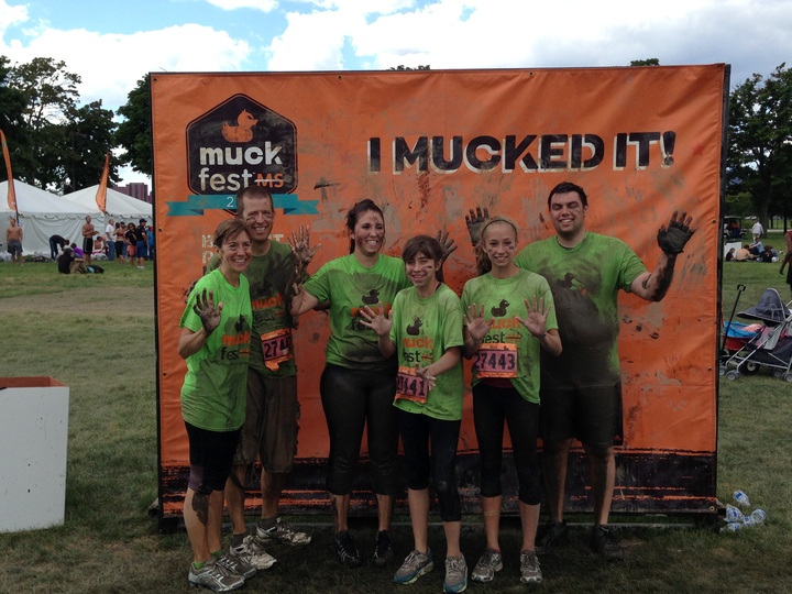 Muckfest Ms Detroit 2013  T-Shirt Photo