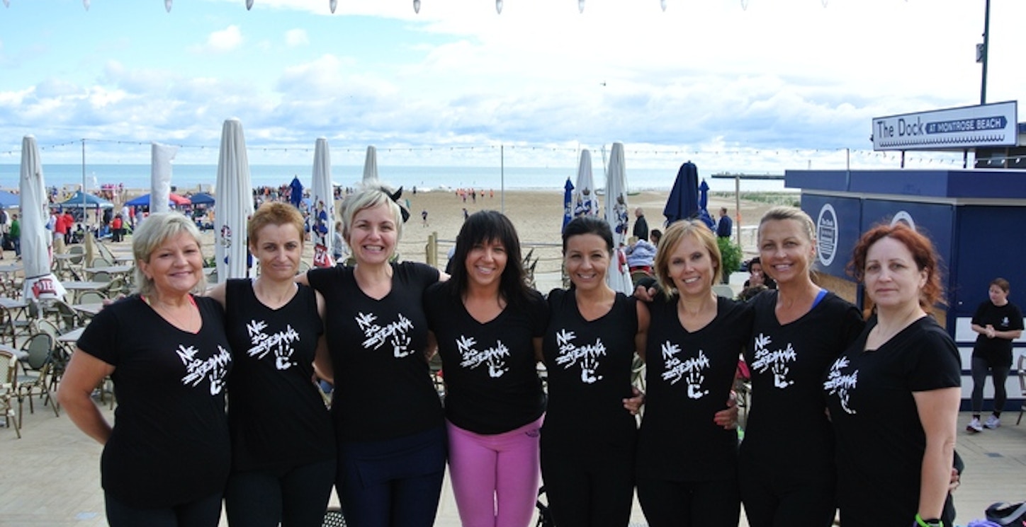 Dzika Xtreme Training On The Beach 2013 T-Shirt Photo