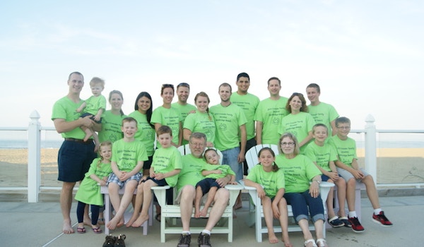 Family Vacation At Sandbridge Beach T-Shirt Photo