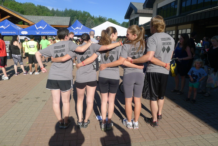 Warrior Dash Team! T-Shirt Photo