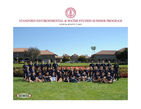 2013 Stanford Sewss Program! T-Shirt Photo