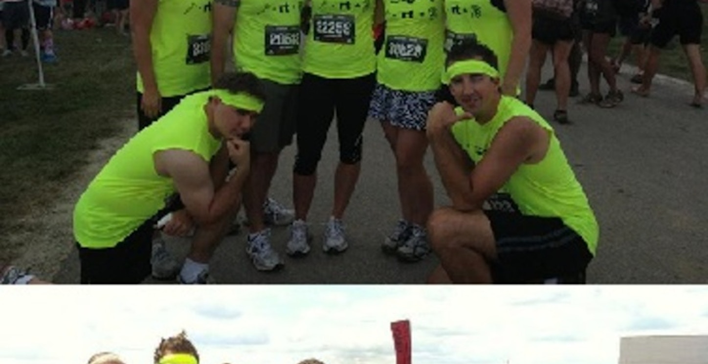 Warrior Dash 2013 (Before/After) T-Shirt Photo