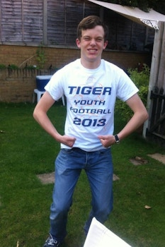 Tiger Football In London T-Shirt Photo