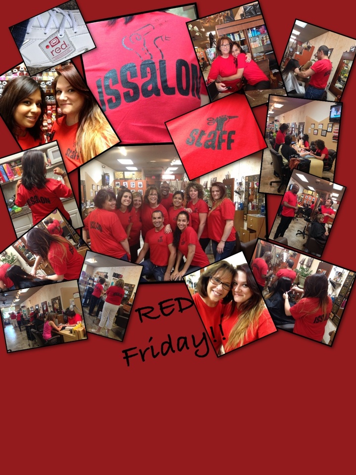 Issalon Supports Red Friday T-Shirt Photo