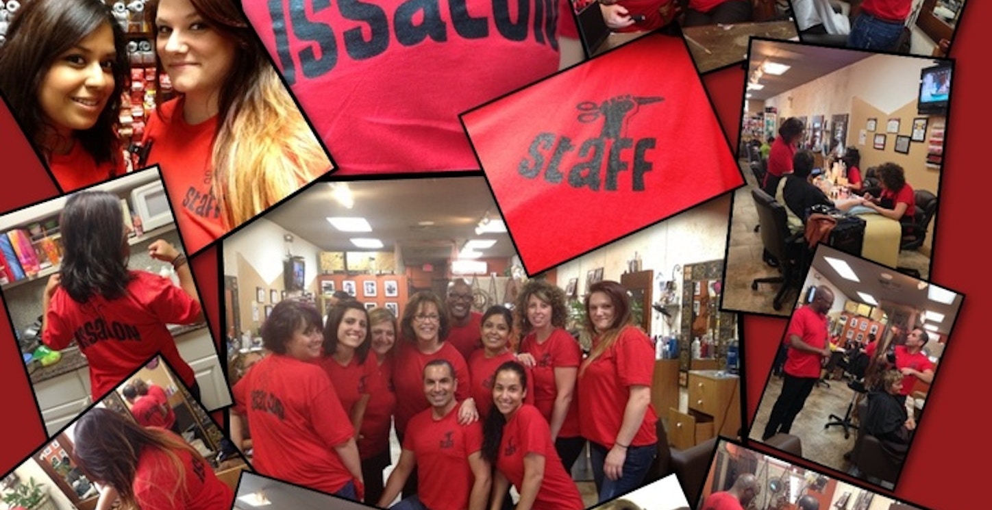 Issalon Supports Red Friday T-Shirt Photo