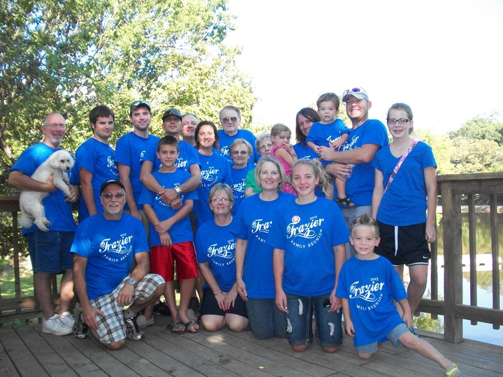 Frazier Family Reunion 2013 T-Shirt Photo