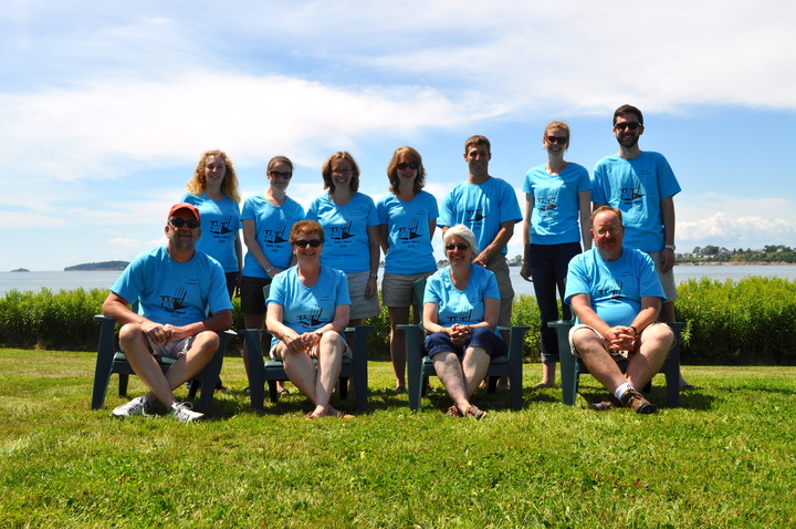 Bailey Island Group Shot 2013 T-Shirt Photo
