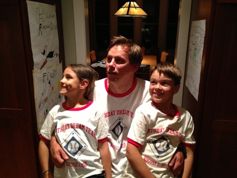 Baseball Birthday Dream Team T-Shirt Photo