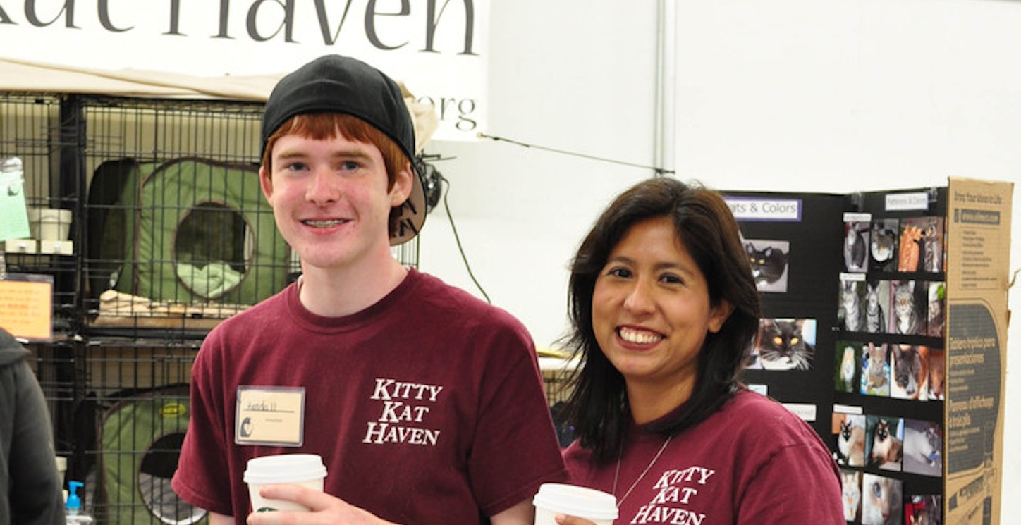 Picture of Kitty Kat Haven Staff @ Sw Wa Fair Custom T-Shirt Design Kitty Kat Haven Staff @ Sw Wa Fair T-Shirt Photo