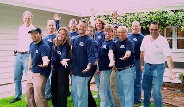 The In Your Home Team Before A Day At Work. T-Shirt Photo