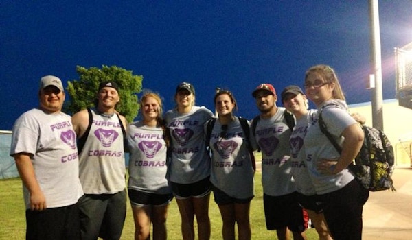 Picture of Purple Cobras Custom T-Shirt Design Purple Cobras T-Shirt Photo