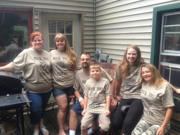 Buck You Cancer T-Shirt Photo