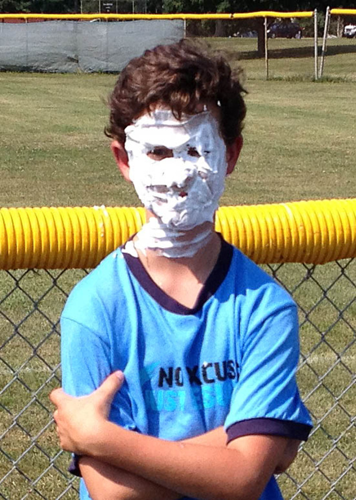Shaving Cream Facial T-Shirt Photo