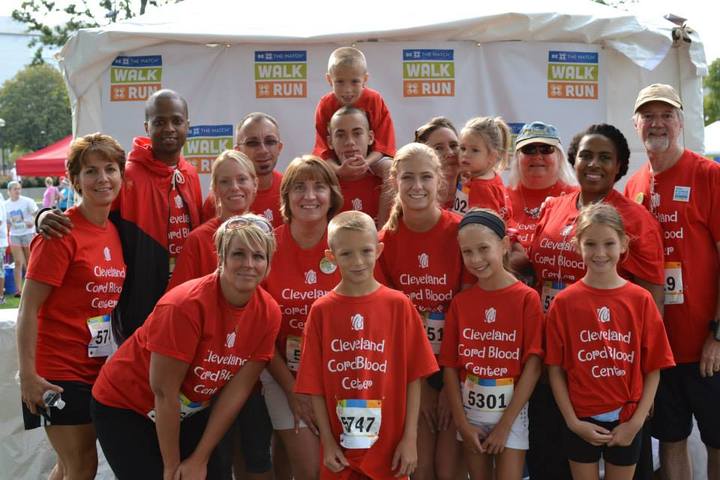 Cleveland Cord Blood Center "Be The Match" 5k Walk/Run T-Shirt Photo
