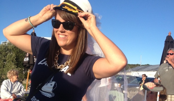 Picture of Captain Bride Custom T-Shirt Design Captain Bride T-Shirt Photo