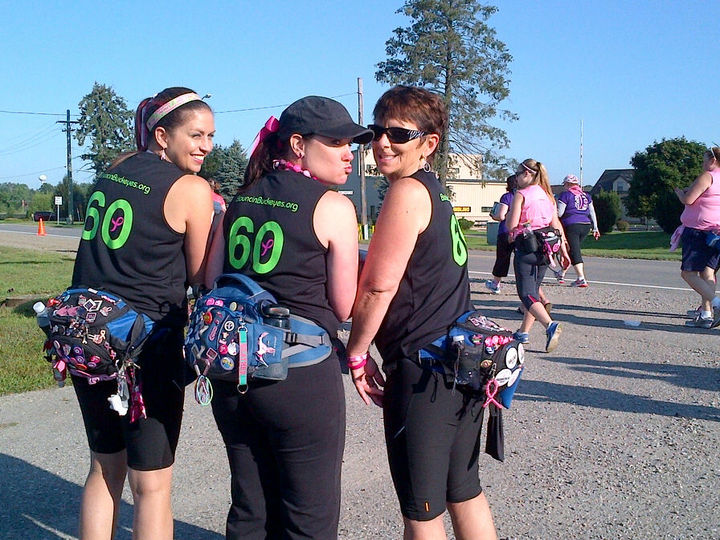 Bouncin' Buckeyes 3 Day Michigan Walk T-Shirt Photo