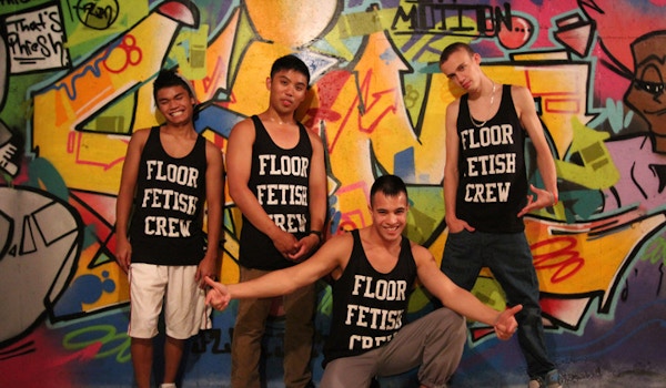 Picture of Floor Fetish Crew @ Practice Custom T-Shirt Design Floor Fetish Crew @ Practice T-Shirt Photo