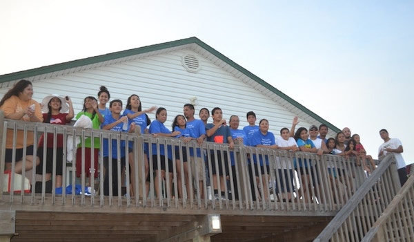 Picture of Family Gathering At The Beach Custom T-Shirt Design Family Gathering At The Beach T-Shirt Photo