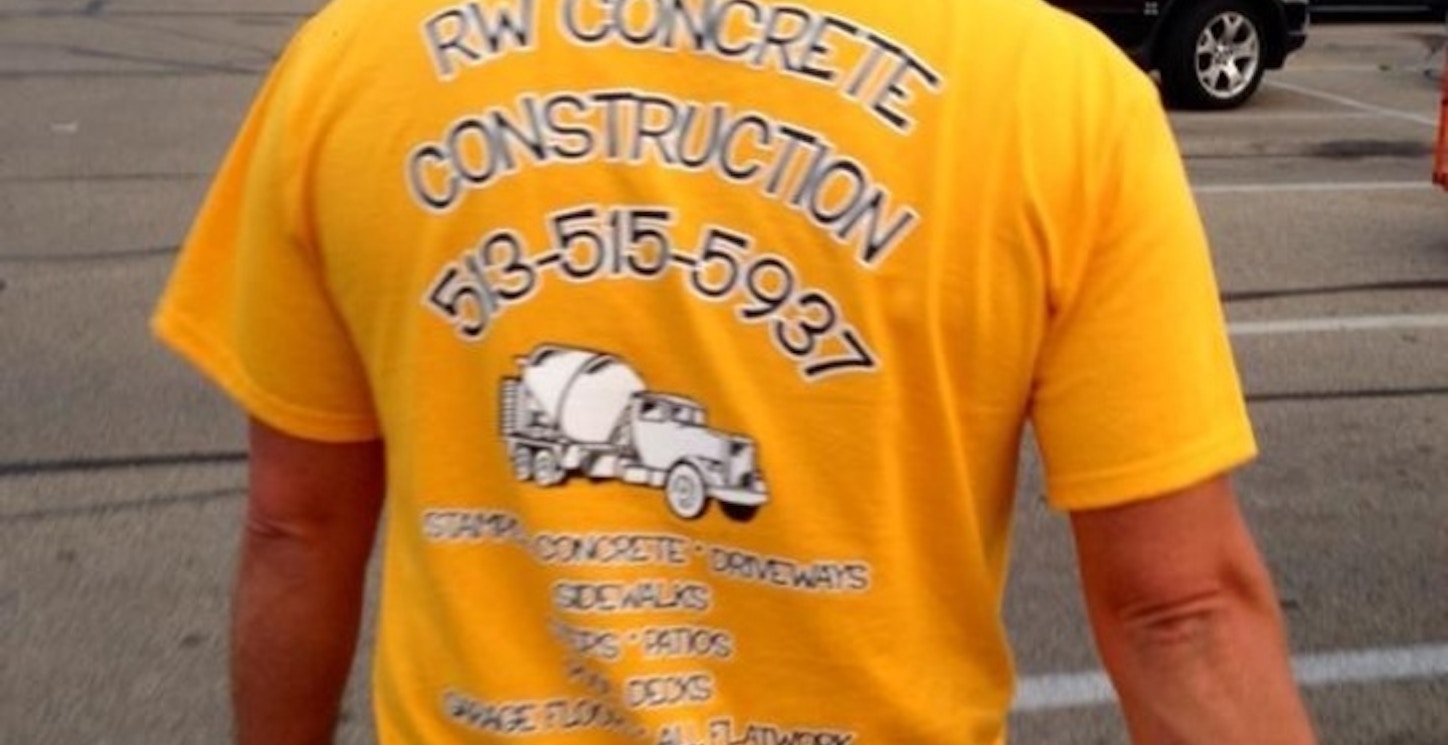 Rw Concrete T-Shirt Photo