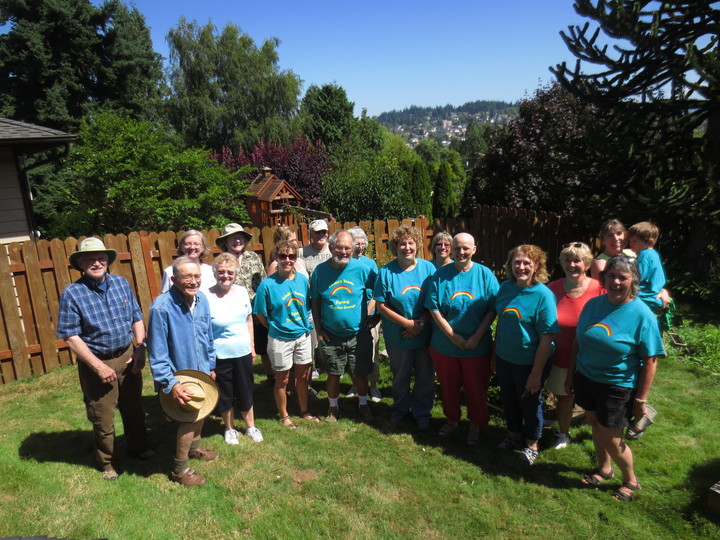 Linda's Team Summe Run For Ovarian Cancer T-Shirt Photo