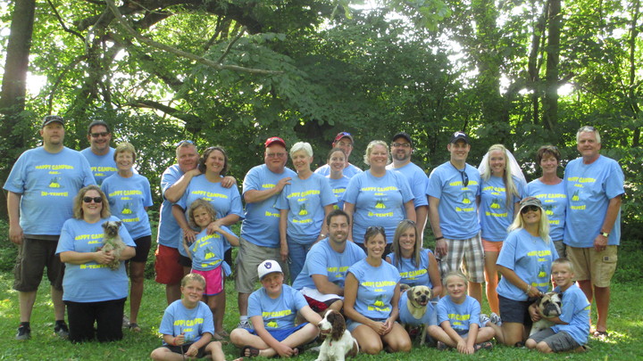 Annual Buetow Family Camping Excursion! T-Shirt Photo