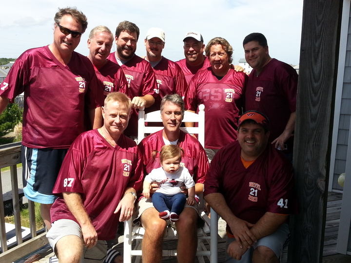 10 Guys And 1 Girl T-Shirt Photo