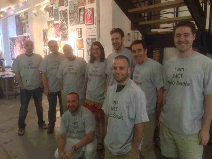 These People Are All Not Eric Steele T-Shirt Photo