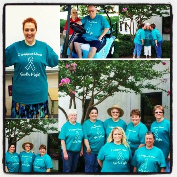 Supporting Nana Girls Fight  T-Shirt Photo