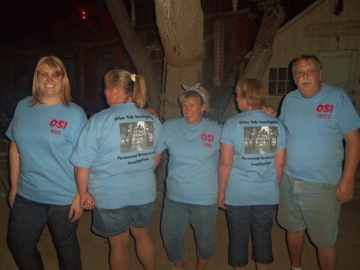 Ghost Hunting At Midnight In Ghost Town T-Shirt Photo