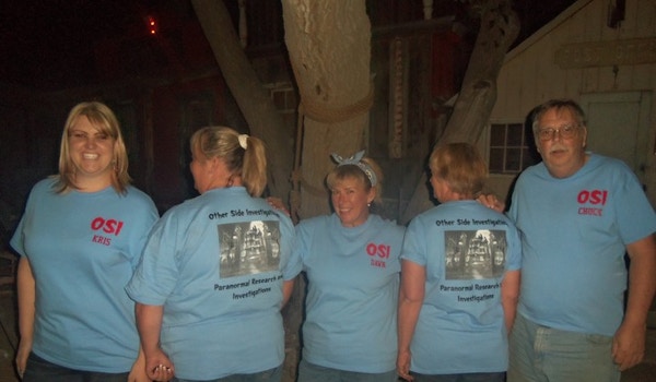 Ghost Hunting At Midnight In Ghost Town T-Shirt Photo