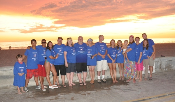 Wright Family Beach Party T-Shirt Photo
