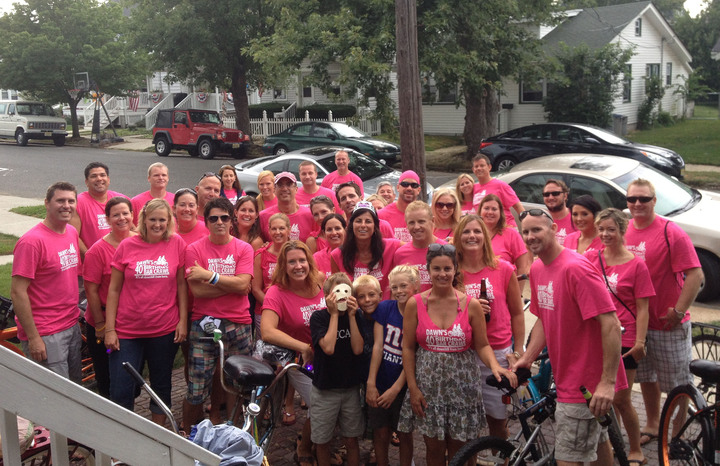 Dawn's 40th Birthday Bar Crawl T-Shirt Photo