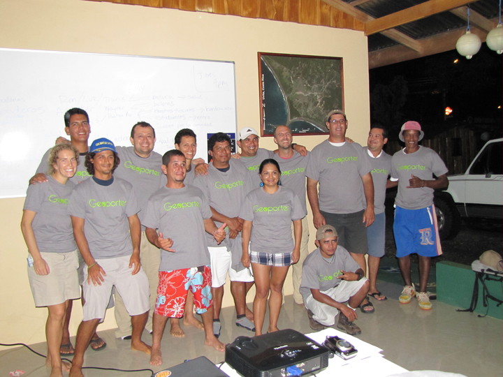Geoporter At The Whale's Tale In Costa Rica T-Shirt Photo
