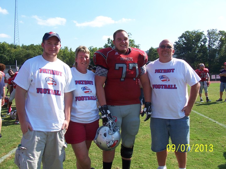 Patriot Football T-Shirt Photo