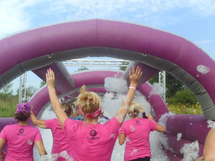 Pretty Muddy Mud Run...Custom Ink Advertising T-Shirt Photo