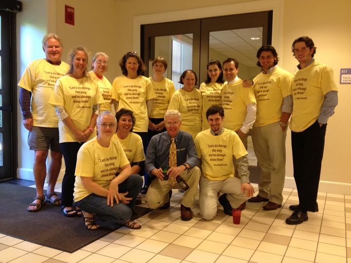 Celebrating Jim's 40 Years At Connecticut College!! T-Shirt Photo