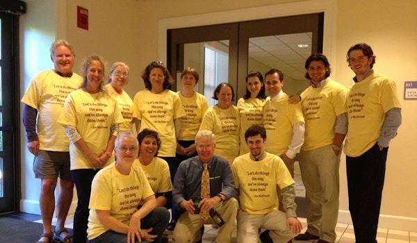 Celebrating Jim's 40 Years At Connecticut College!! T-Shirt Photo