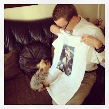 Join The Puppy Fan Club T-Shirt Photo