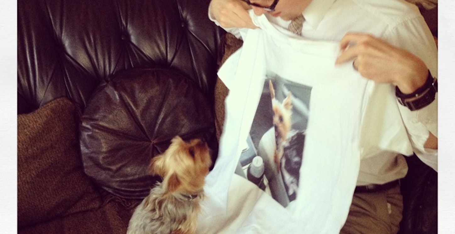 Join The Puppy Fan Club T-Shirt Photo