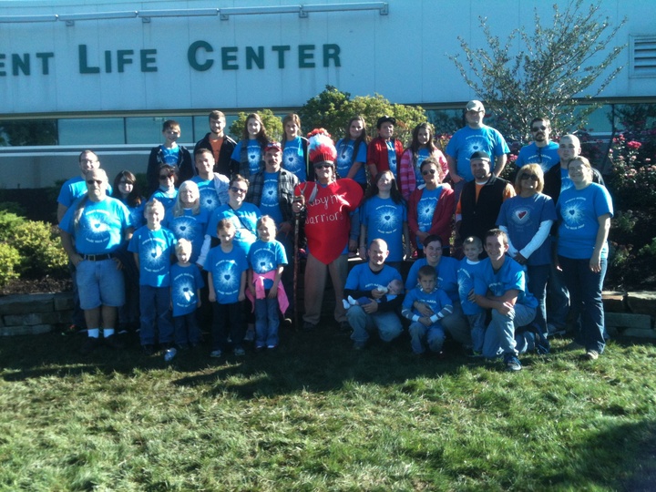 Robyn's Warriors Heart Walk 2013 T-Shirt Photo