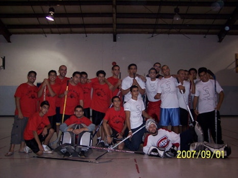 St Mark Lions Hockey Team Vs St Mary's Ss Team T-Shirt Photo