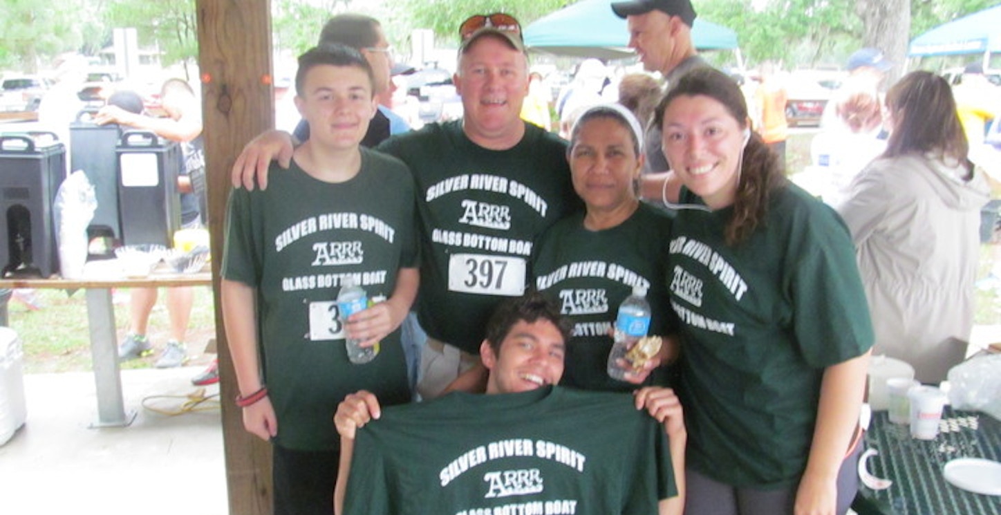 Our Cool Custom Ink Shirts Are Sweaty But We All Completed The 5 K! T-Shirt Photo