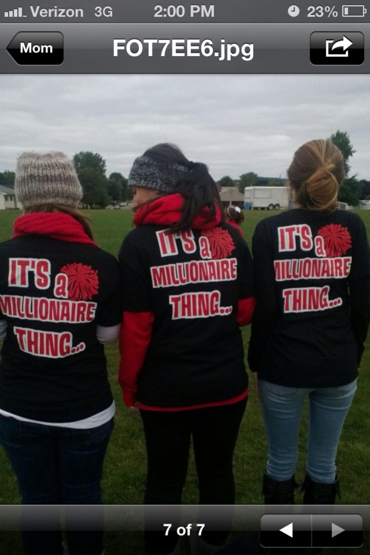 It's A Millionaire Thing.... T-Shirt Photo