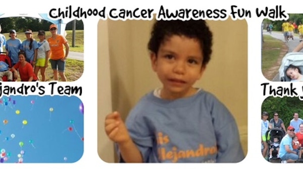 Childhood Cancer Awareness Fun Walk T-Shirt Photo