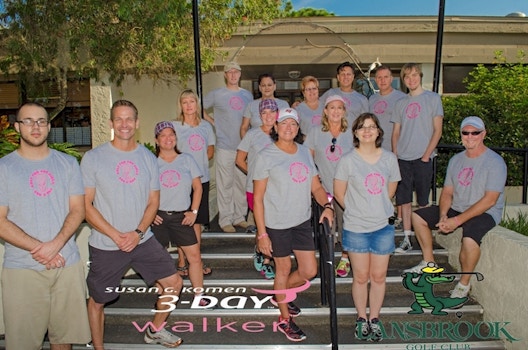 Golf For The Girls To Benefit The Tampa Bay 3 Day Walk T-Shirt Photo