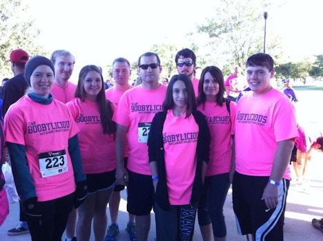 5k Race Against Breast Cancer T-Shirt Photo