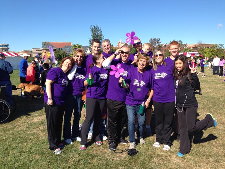 Walk To End Alzheimer's   Guardian Angels T-Shirt Photo
