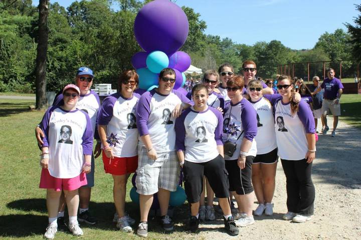 Walking To End Alzheimer's! T-Shirt Photo