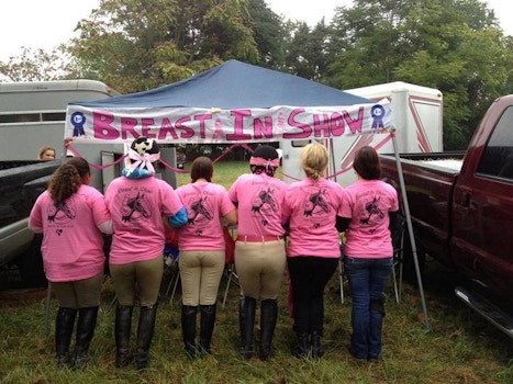 Ride For The Cure 2013  Breast In Show T-Shirt Photo