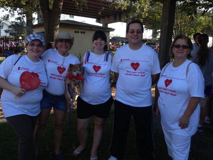 2013 First Coast Heart Walk   Cmc Of Jacksonville Team T-Shirt Photo